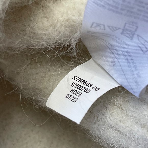 Banana Republic Factory Fair Isle Mock-Neck Sweater Women's Size M Alpaca Wool - Picture 10 of 10